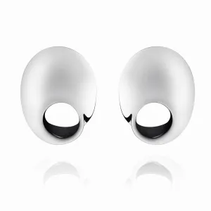 Georg Jensen Mobius Sterling Silver Stud Earrings