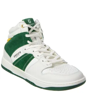 GREATS JMZ Leather High-Top Sneaker
