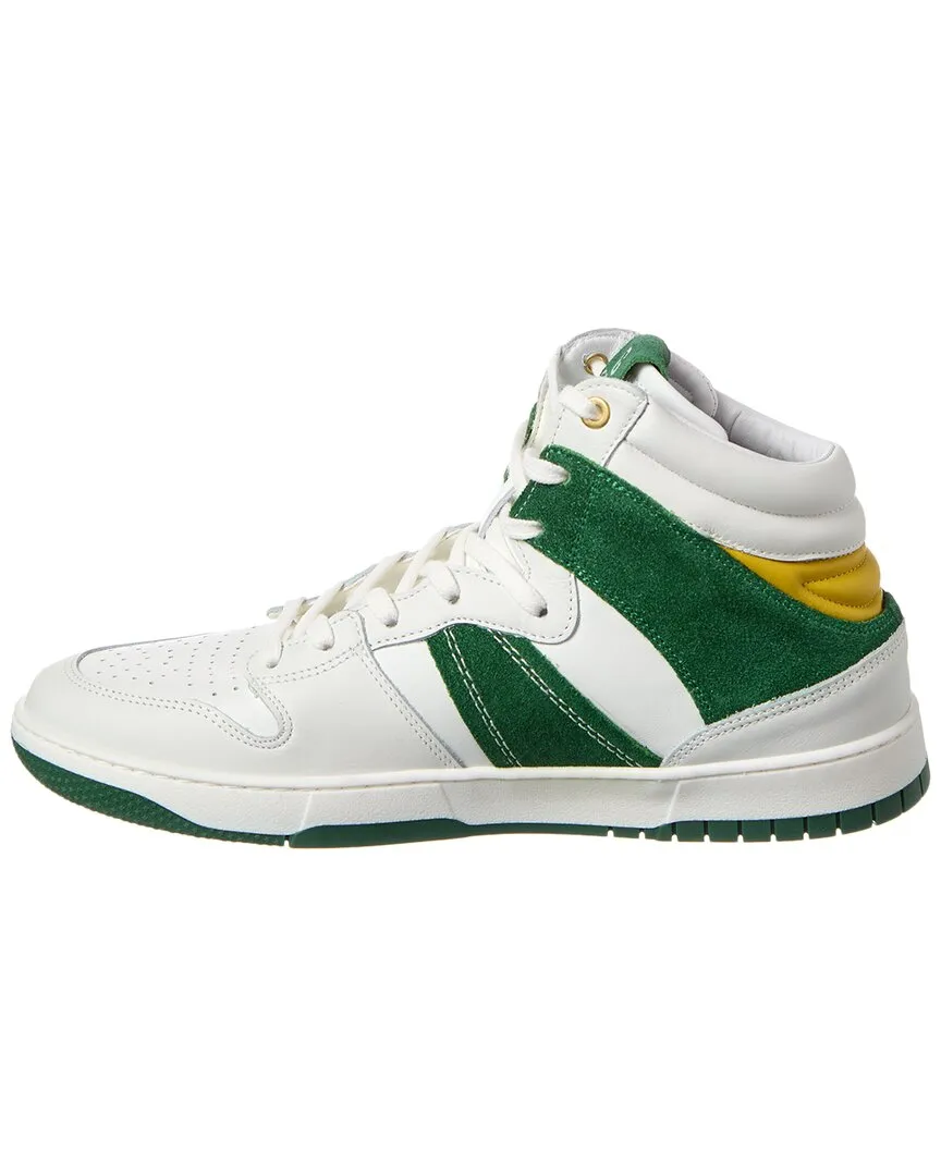 GREATS JMZ Leather High-Top Sneaker