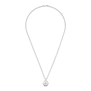 Gucci Trademark Sterling Silver Necklace