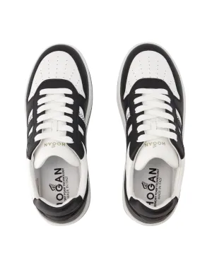 H630 Allacciato Sneakers - Hogan - Leather - Black
