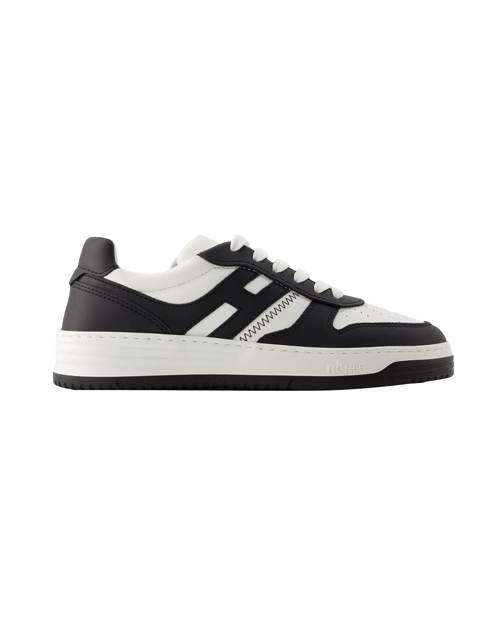 H630 Allacciato Sneakers - Hogan - Leather - Black