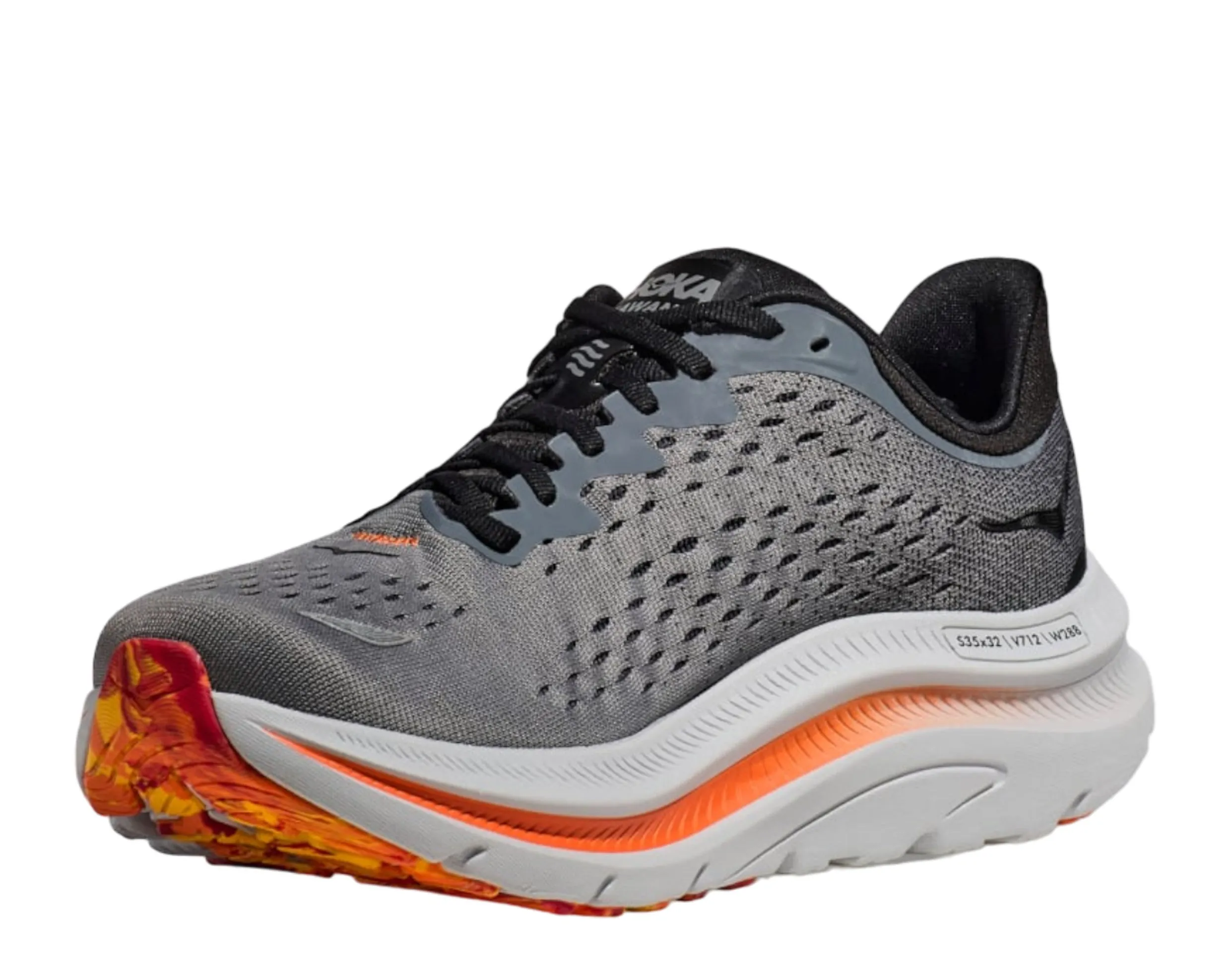 Hoka Kawana Black/Lunar Rock Men's Training-Running Shoes 1123163-BLRK