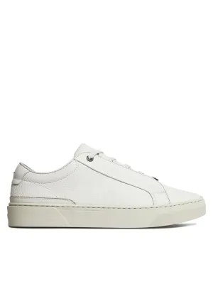 Hugo Boss Men Sneakers Gary White Leather Rubber Sole Tennis Lace Up New