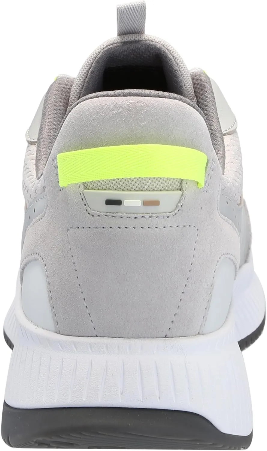 Hugo Boss Men's Evo Running Sneaker, Light Pastel Grey