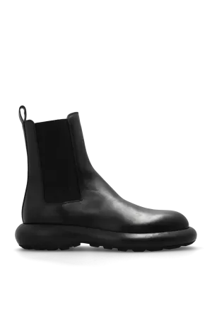 Jil Sander Leather Ankle Boots