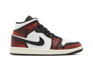 Jordan 1 Mid Wear-Away Chicago