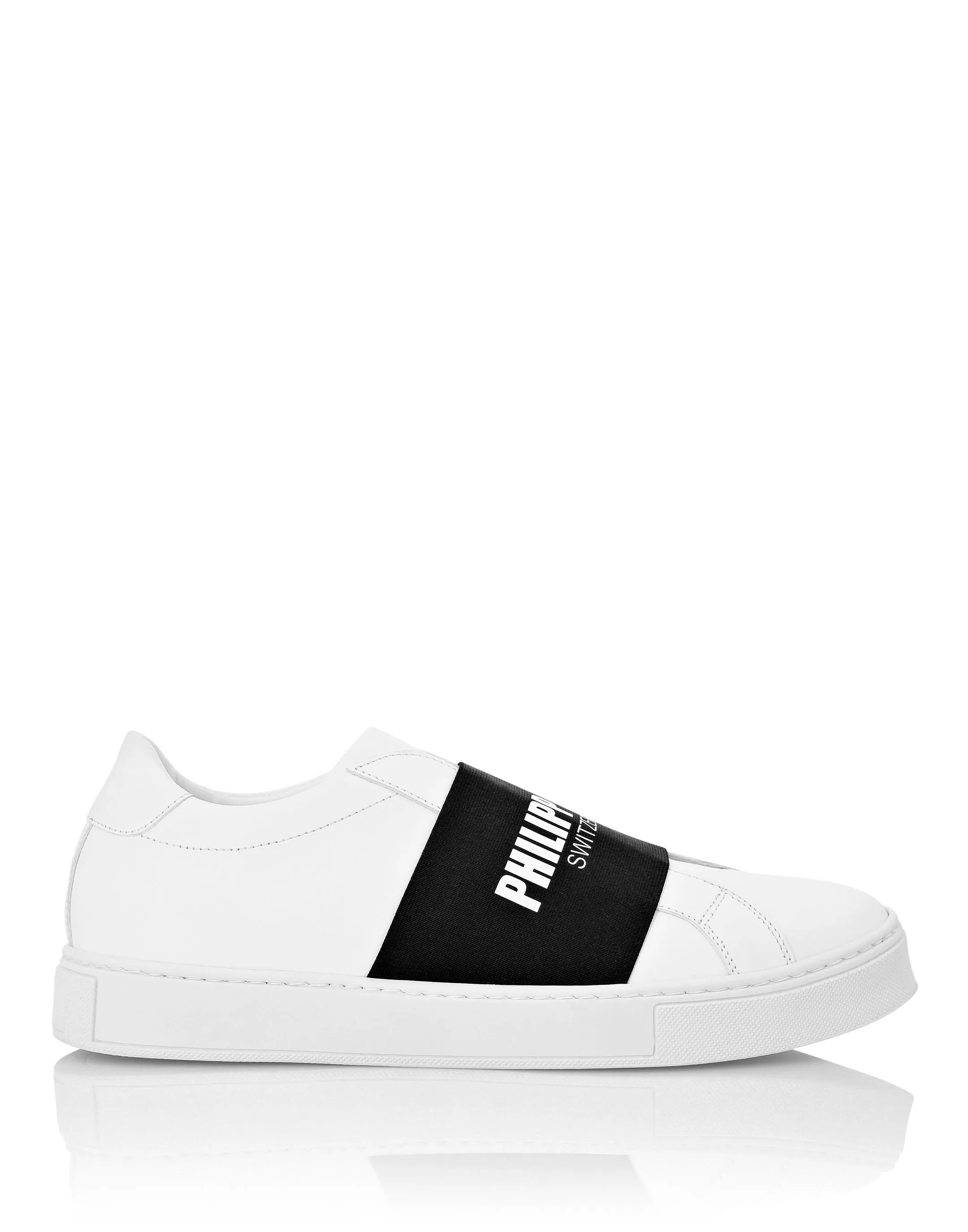 Leather Lo-Top Sneakers Philipp Plein TM