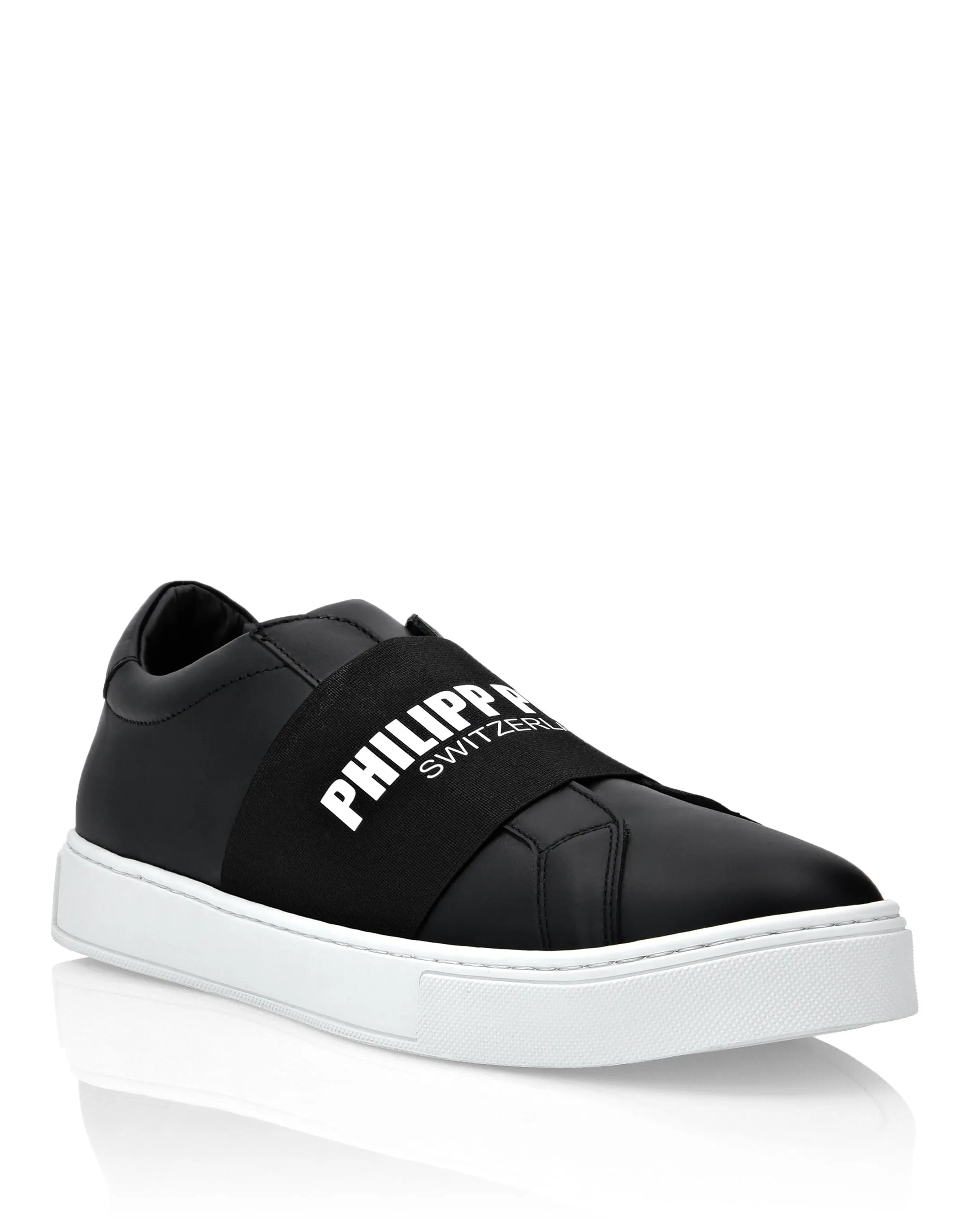 Leather Lo-Top Sneakers Philipp Plein TM