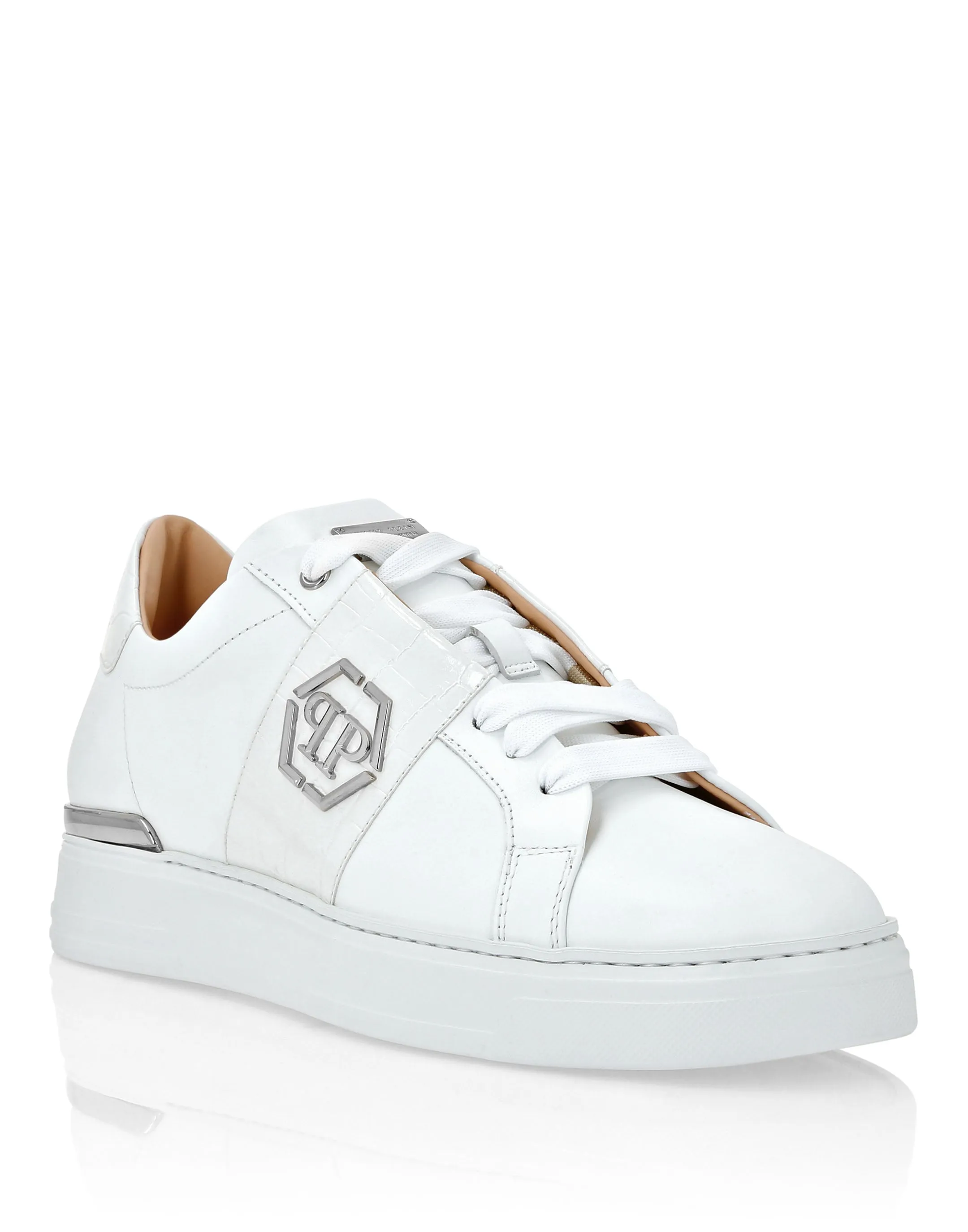 Leather Lo-Top Sneakers
