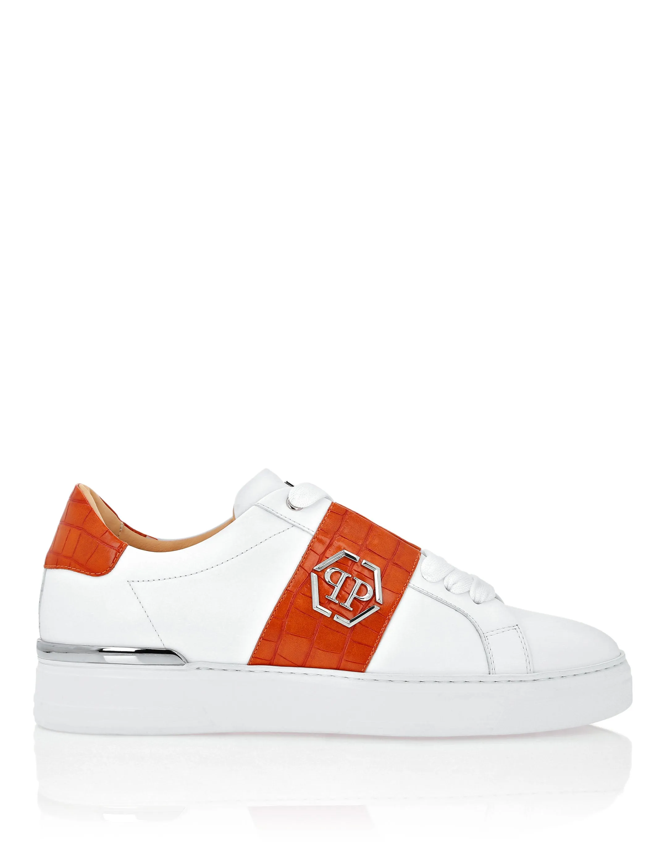 Leather Lo-Top Sneakers