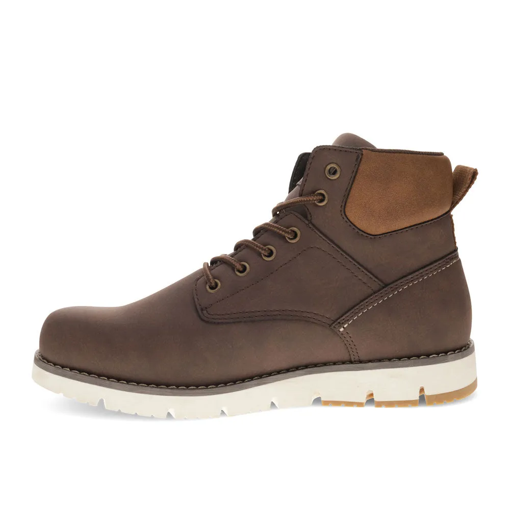 Levi's Mens Charles SH Vegan Leather Lace Up Rugged Casual Boot