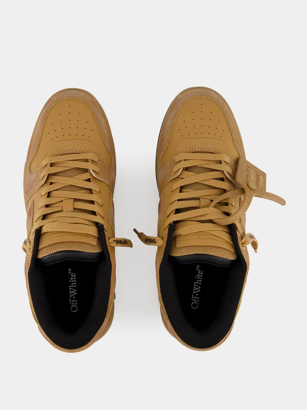 Light Brown Out Of Office Suede Sneakers