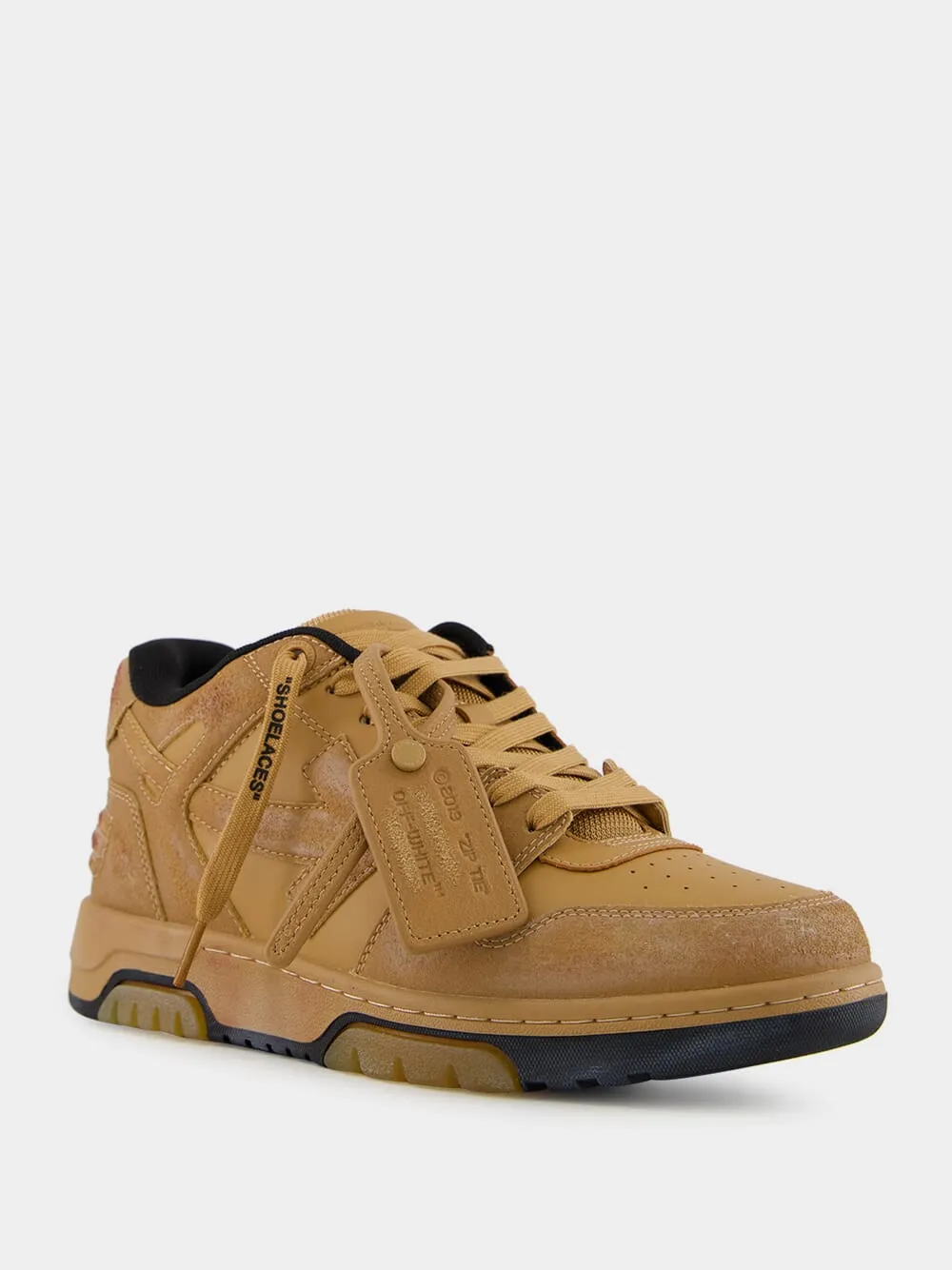 Light Brown Out Of Office Suede Sneakers