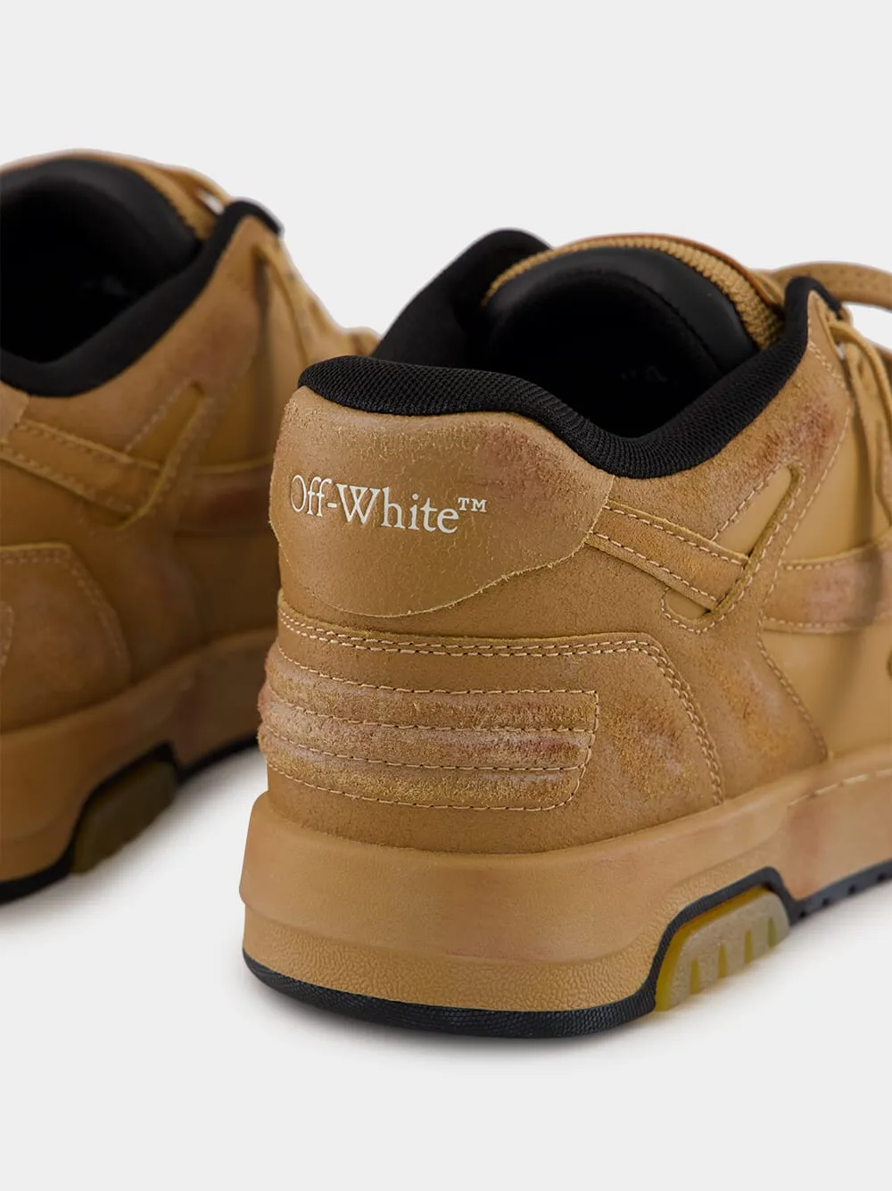 Light Brown Out Of Office Suede Sneakers