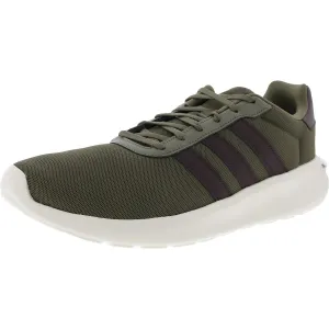 Lite Racer 3.0 Mens Lace-Up Faux Leather Running & Training Shoes