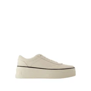 Low Sneakers - Leather - Porcelain