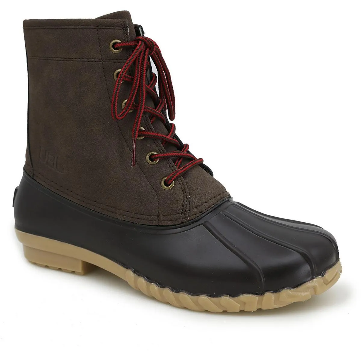 Maine Mens Lace-Up Faux Suede Winter & Snow Boots