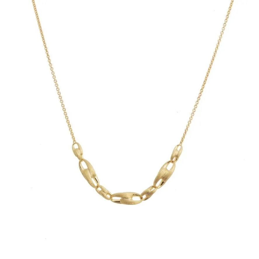 Marco Bicego Lucia 18ct Yellow Gold Short Link Necklace D