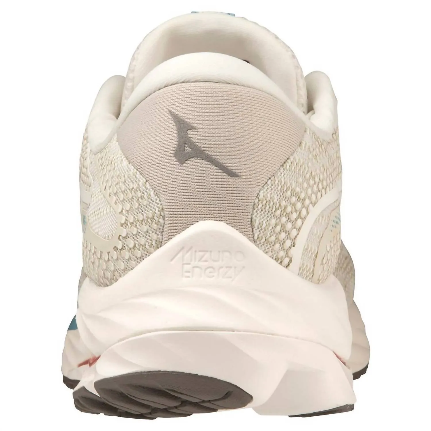 Men Wave Rider 27 Running Shoes In Snow White/granite Grey