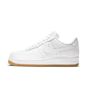 Men's Air Force 1 '07 Shoes In White/gum Light Brown