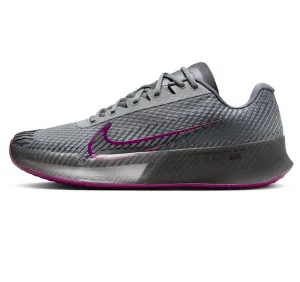 Men's Air Zoom Vapor 11 Hard Court Tennis Shoes In Smoke Grey/black/dark Smoke