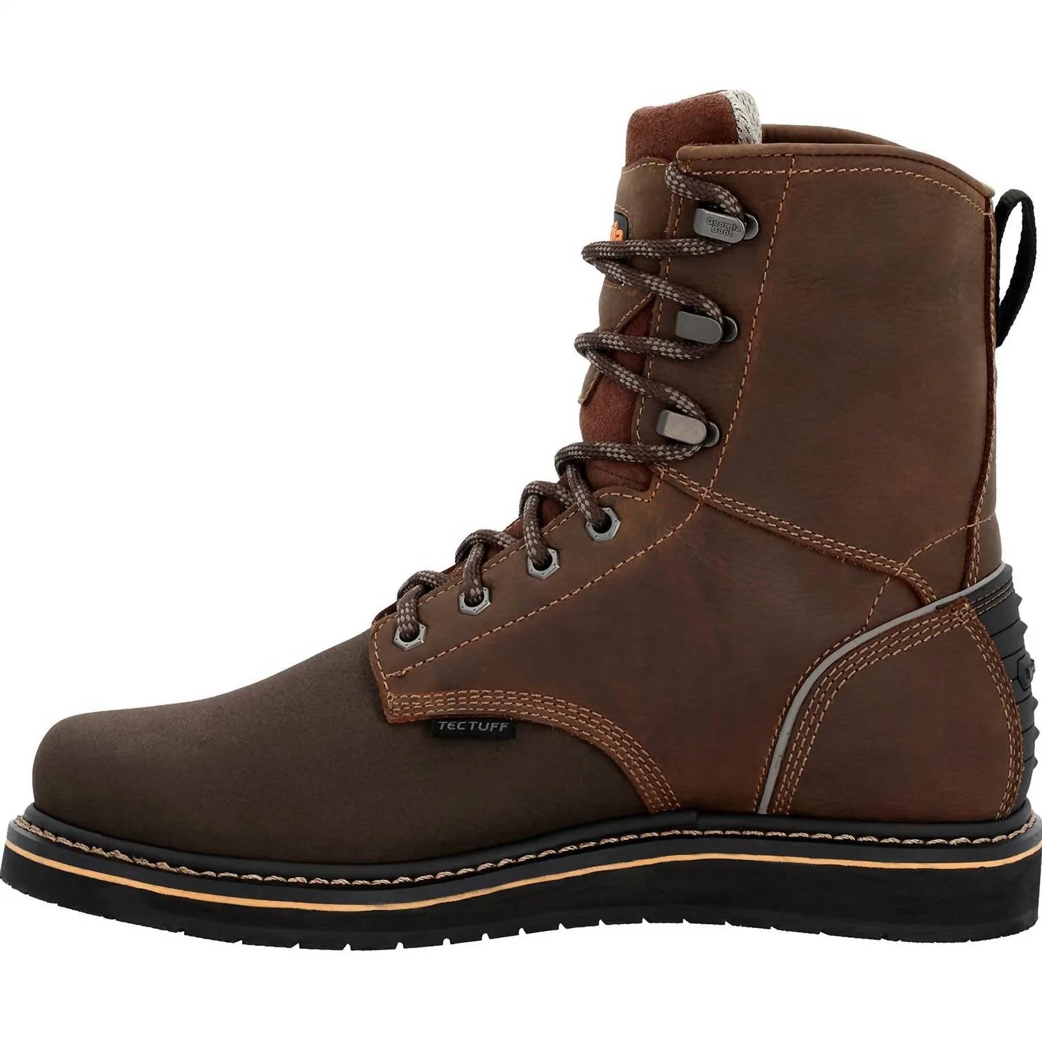 Men's Amp Lt Power Wedge Roofer Work Boot In Brown