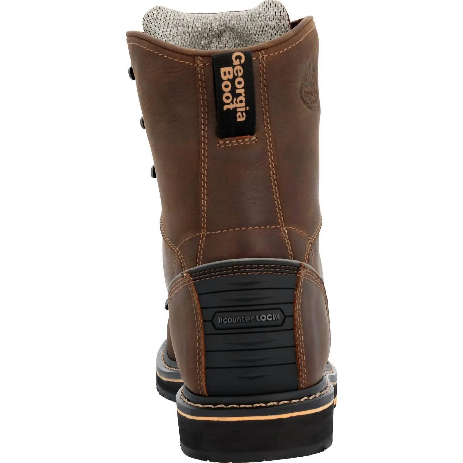Men's Amp Lt Power Wedge Roofer Work Boot In Brown