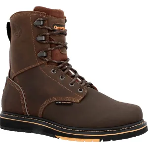 Men's Amp Lt Power Wedge Roofer Work Boot In Brown