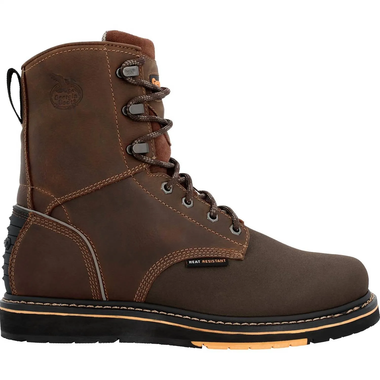 Men's Amp Lt Power Wedge Roofer Work Boot In Brown