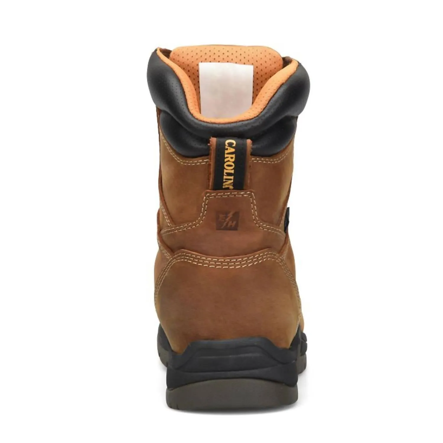 Men's Bruno Hi Broad Toe 8" Work Boots In Brown