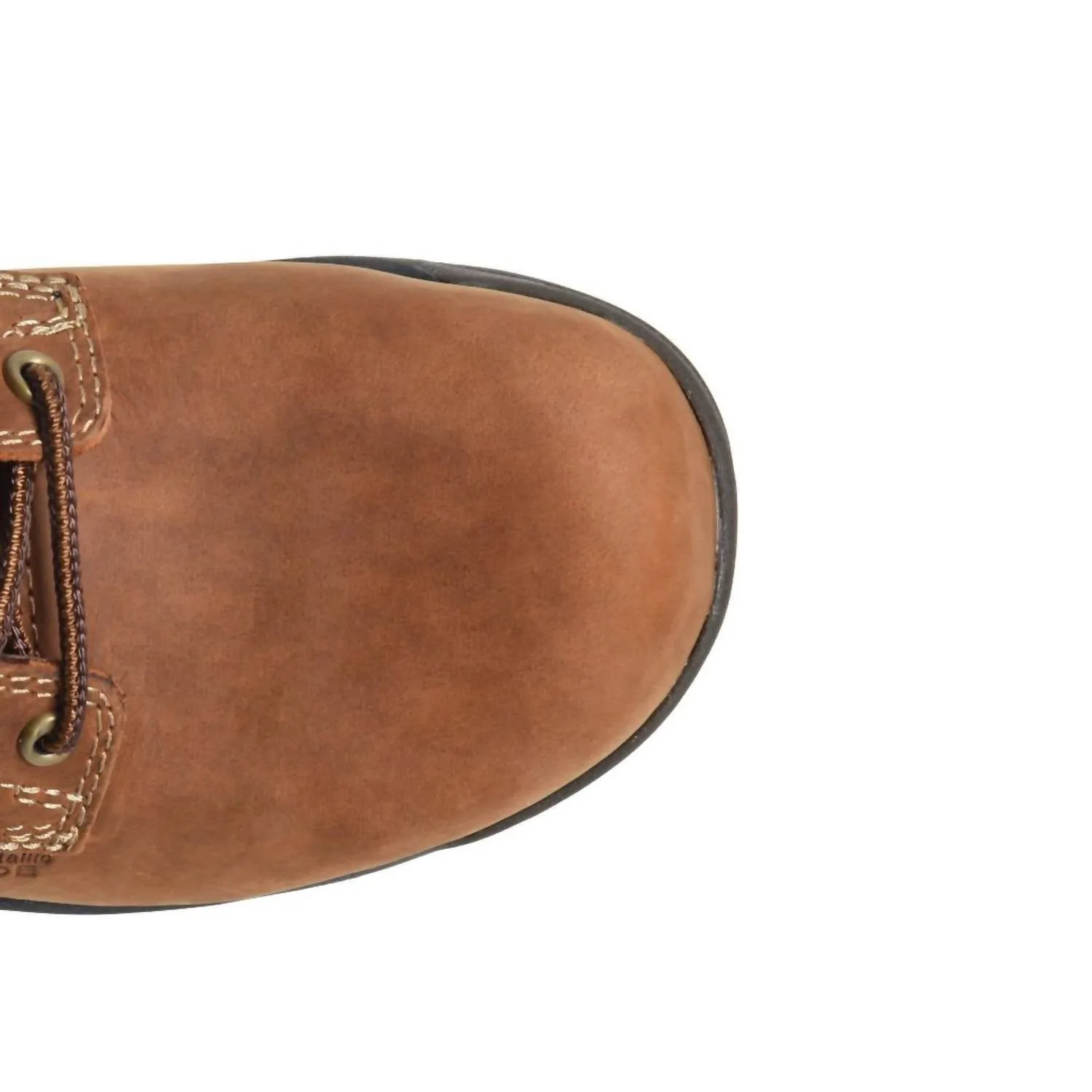 Men's Bruno Hi Broad Toe 8" Work Boots In Brown