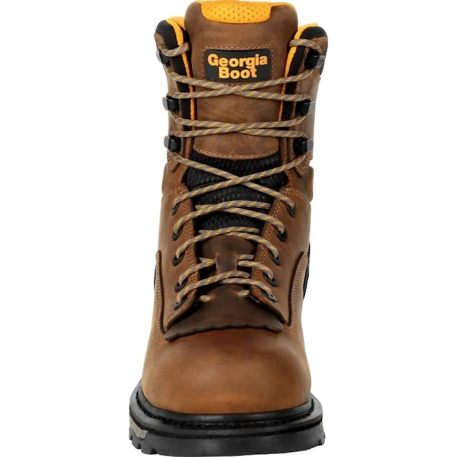 Men's Carbo-Tec Ltx Waterproof Soft-Toe 8" Work Boot In Brown