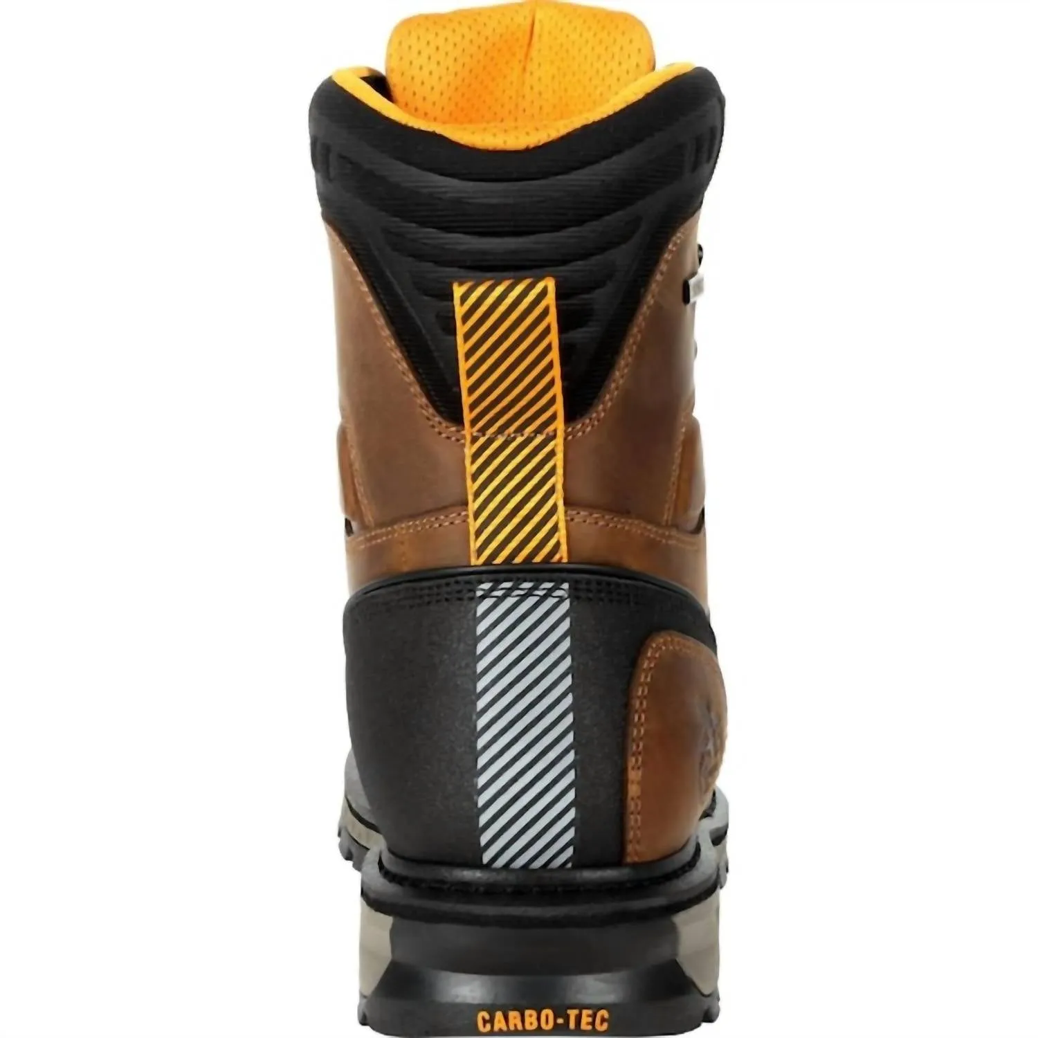 Men's Carbo-Tec Ltx Waterproof Soft-Toe 8" Work Boot In Brown