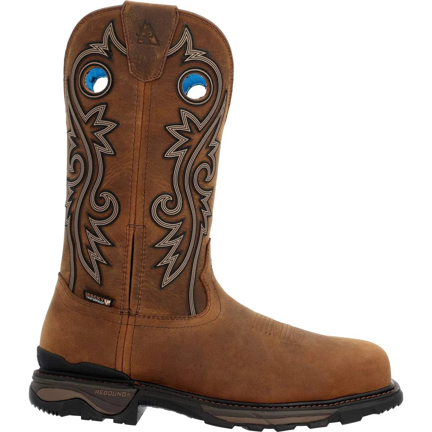 Men's Carbon-Toe Waterproof Dri-Freeze Carbon 6 Work Boot In Tan