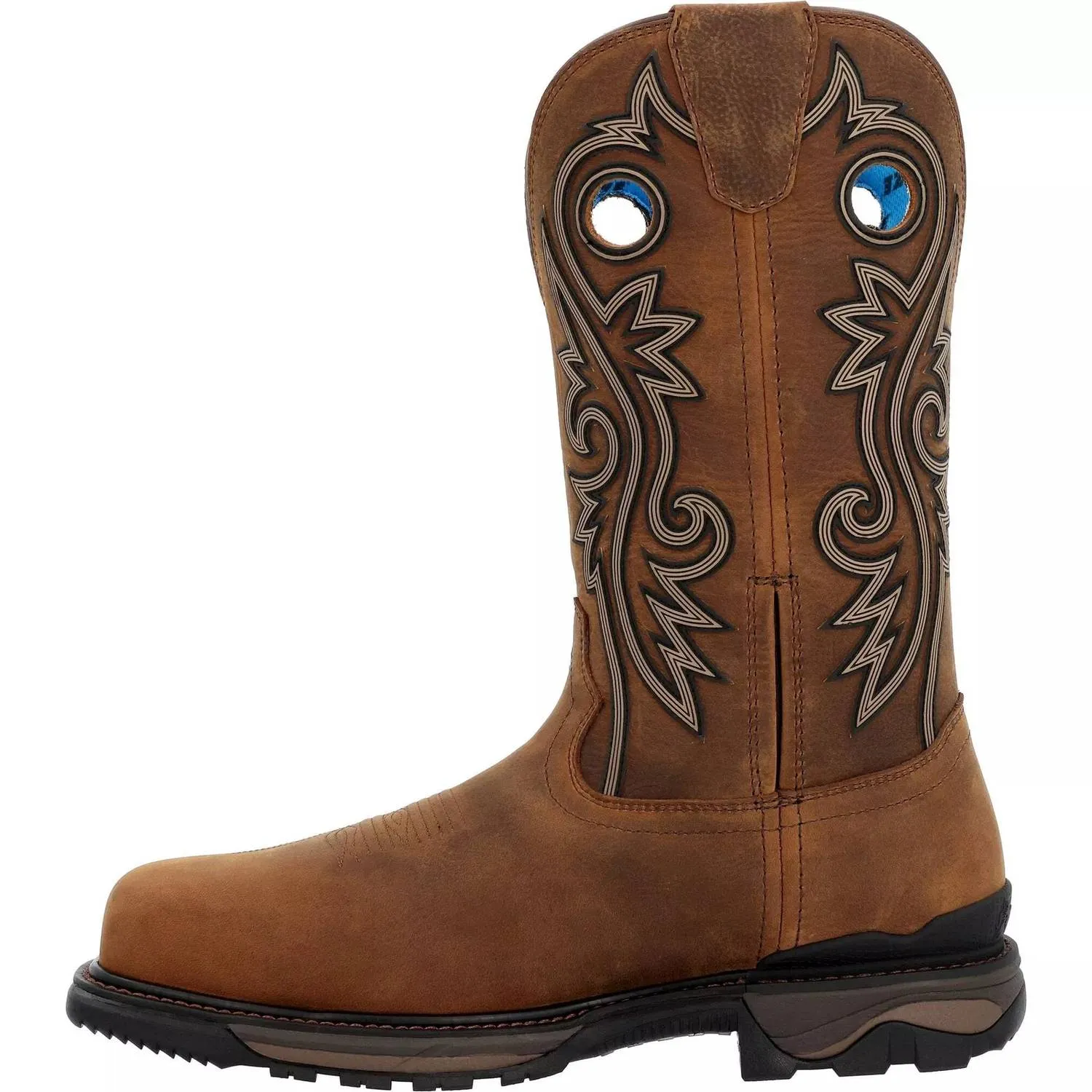Men's Carbon-Toe Waterproof Dri-Freeze Carbon 6 Work Boot In Tan