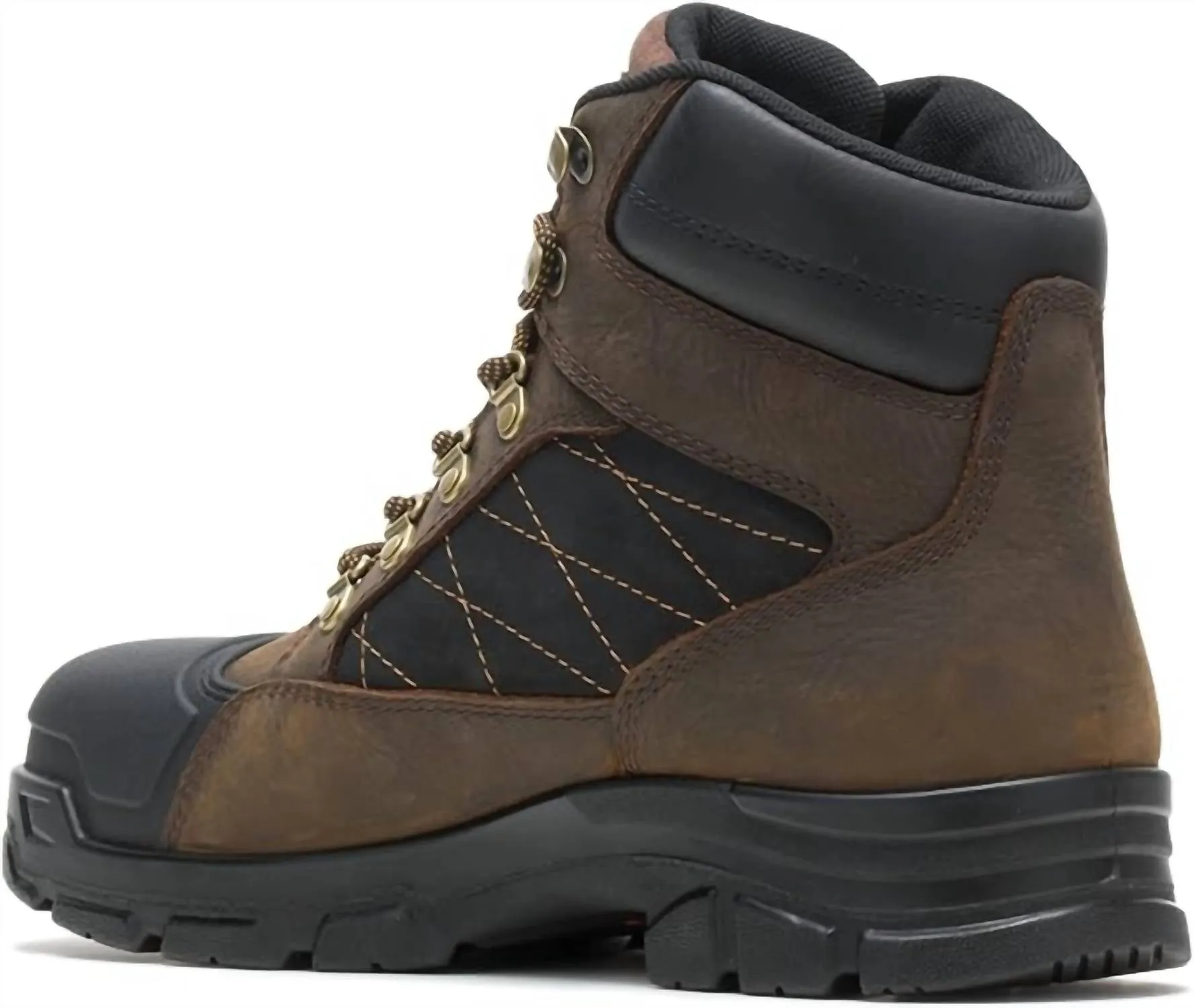 Men's Chainhand Steel Toe Boot In Brown