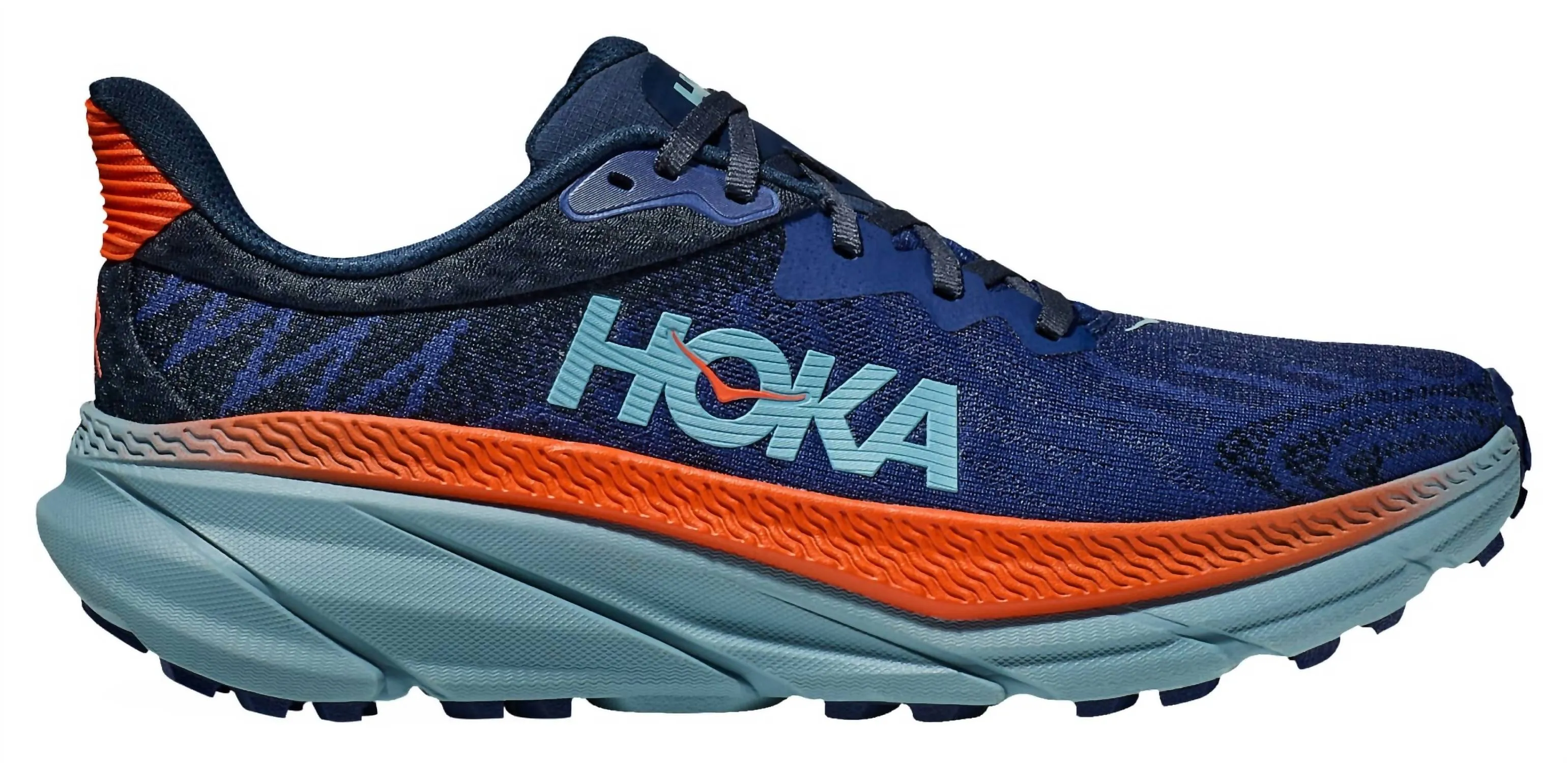 Men's Challenger Atr 7 Trail Running Shoes In Bellwether Blue Stone Blue
