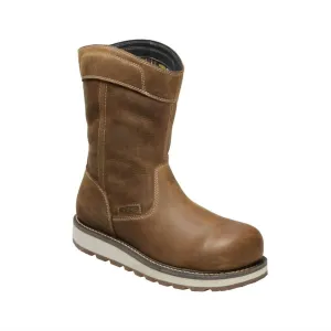 Men's Cincinnati Wellington Slip On Composite Toe Work Boots In Belgian/sandshell