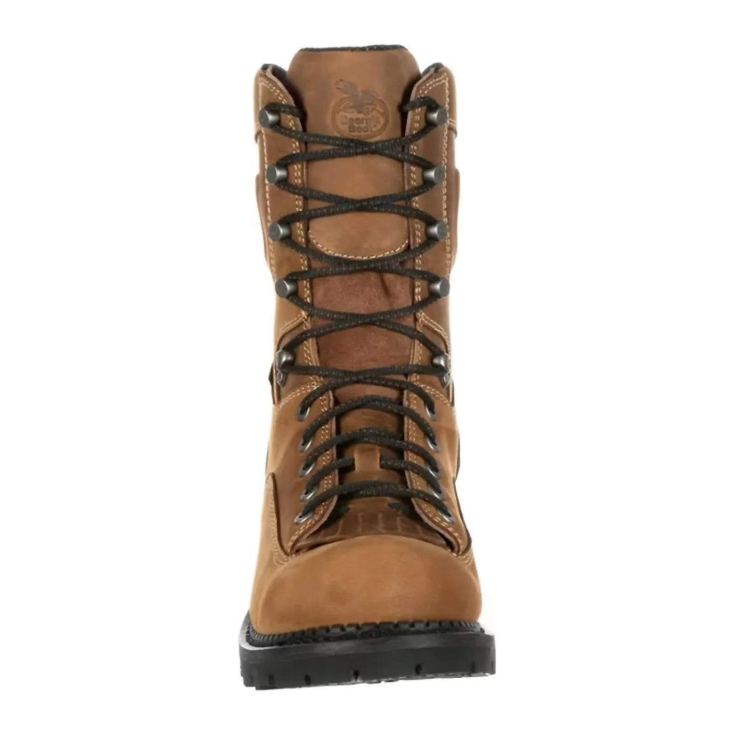 Men's Comp-Toe Comfort Core Logger Climber 9" Waterproof Work Boot In Brown