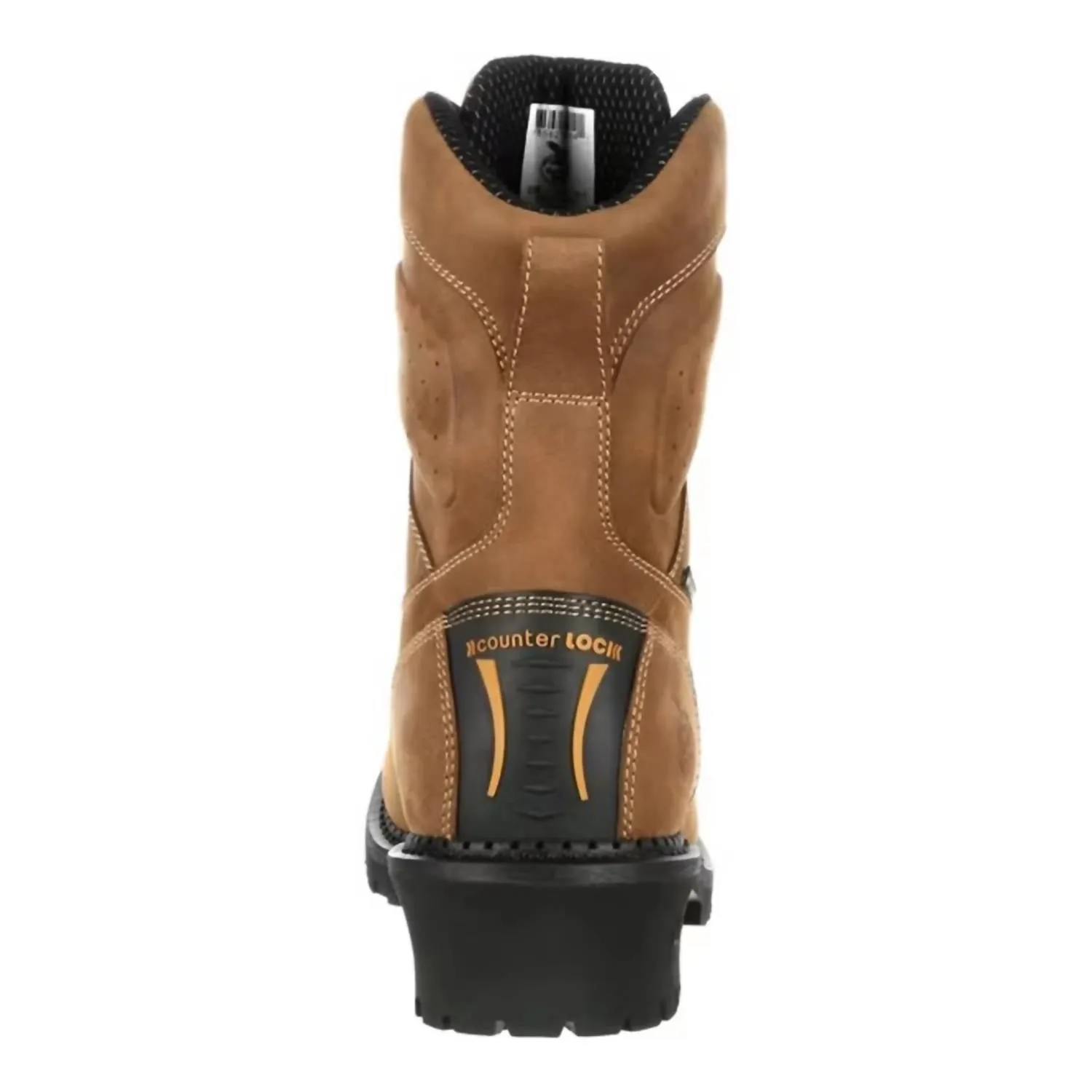 Men's Comp-Toe Comfort Core Logger Climber 9" Waterproof Work Boot In Brown