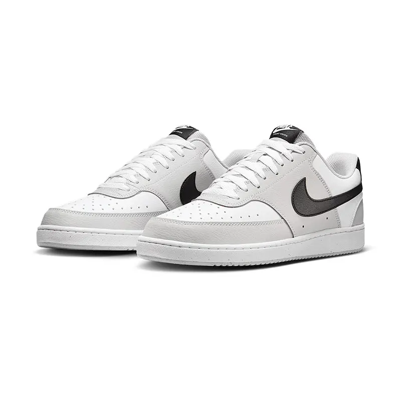 Men's Court Vision Low Grey Fog/Black/White
