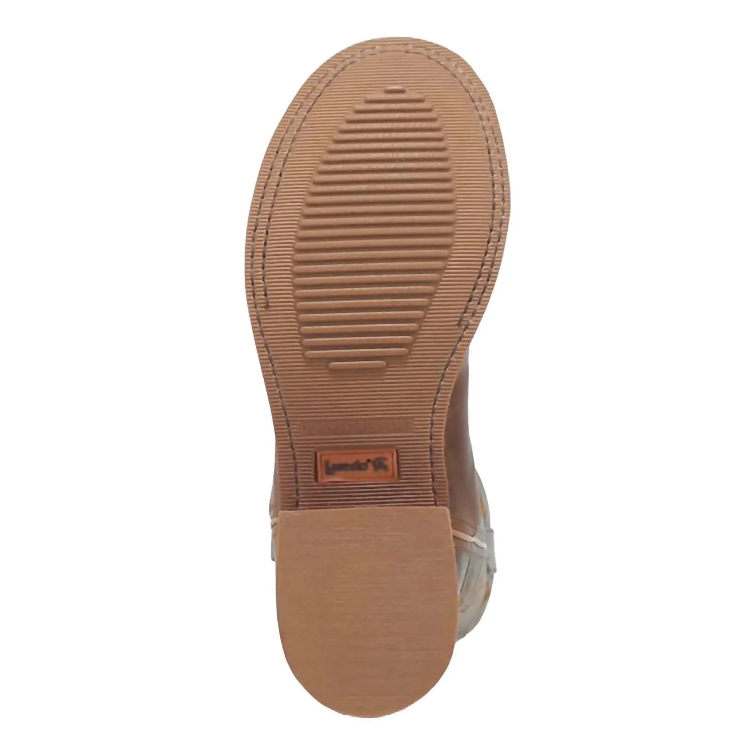 Men's Dawson Round-Toe Cowboy Approved Boot In Brown/grey