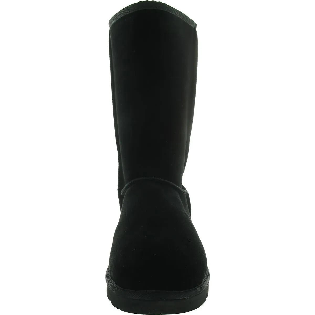 Mens Fleece Lined Leather Winter & Snow Boots