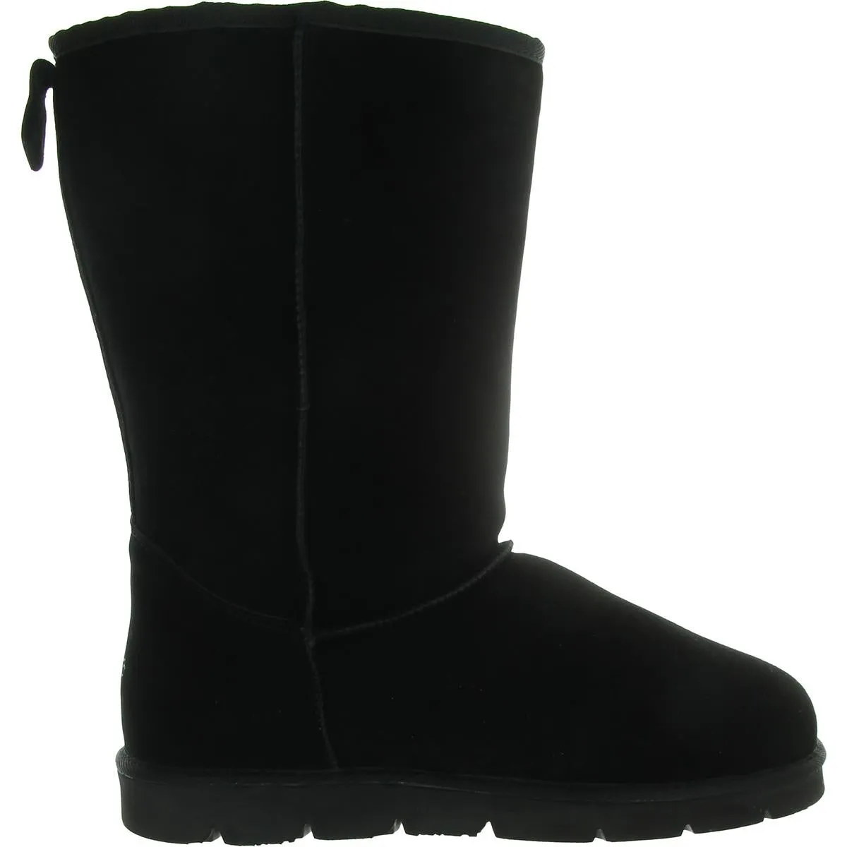 Mens Fleece Lined Leather Winter & Snow Boots
