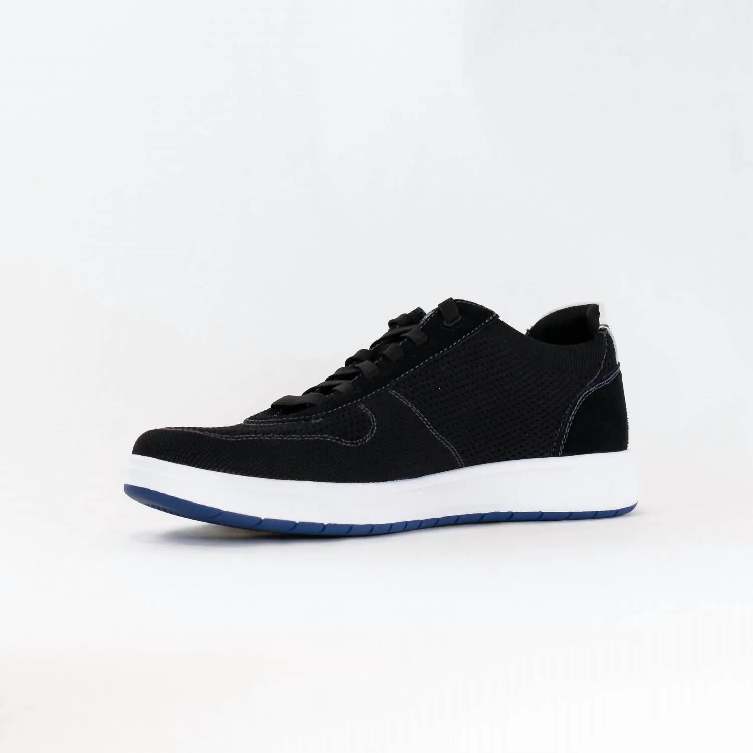 Men's Florsheim Heist Sneaker In Black/white