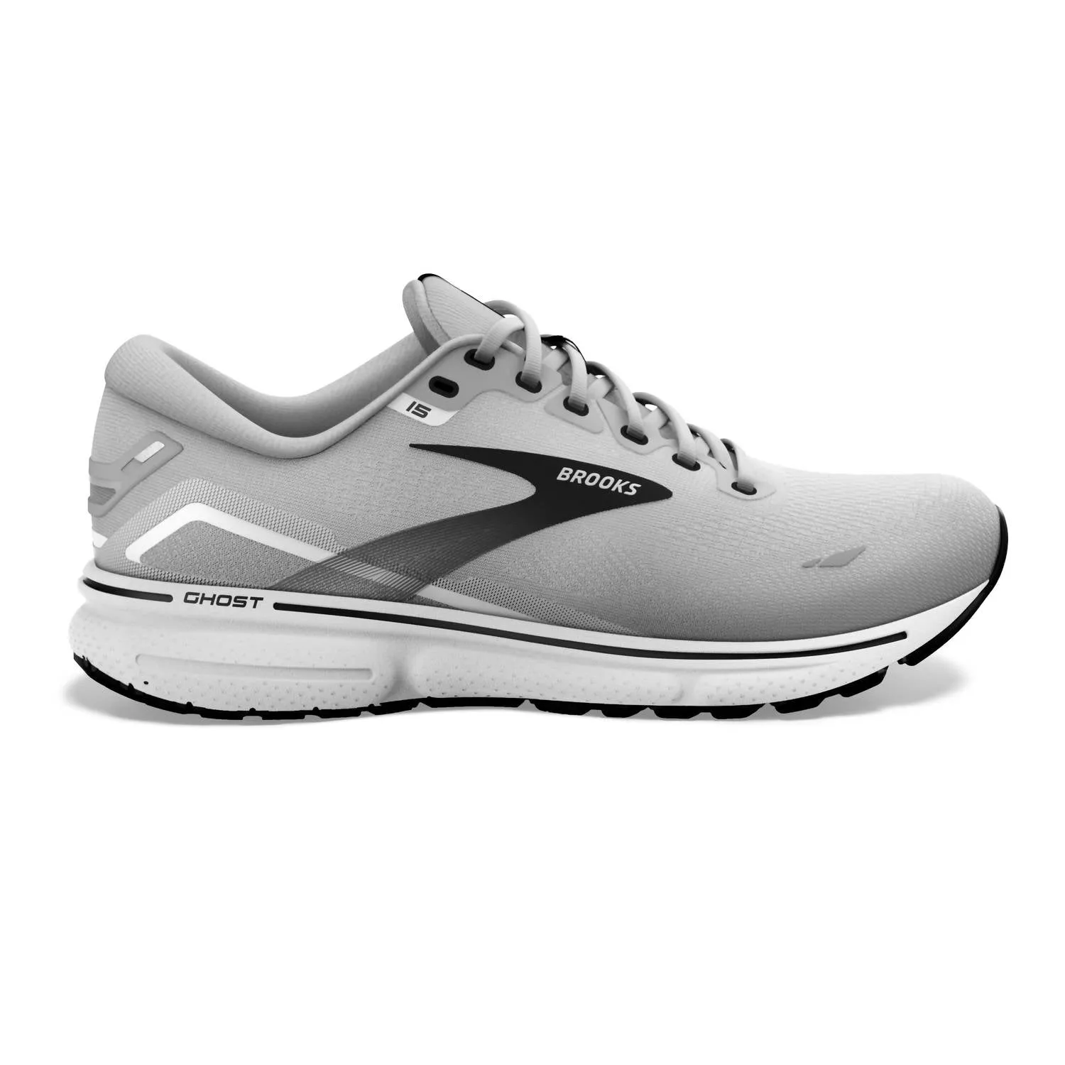Men's Ghost 15 Sneaker In Alloy/oyster/black