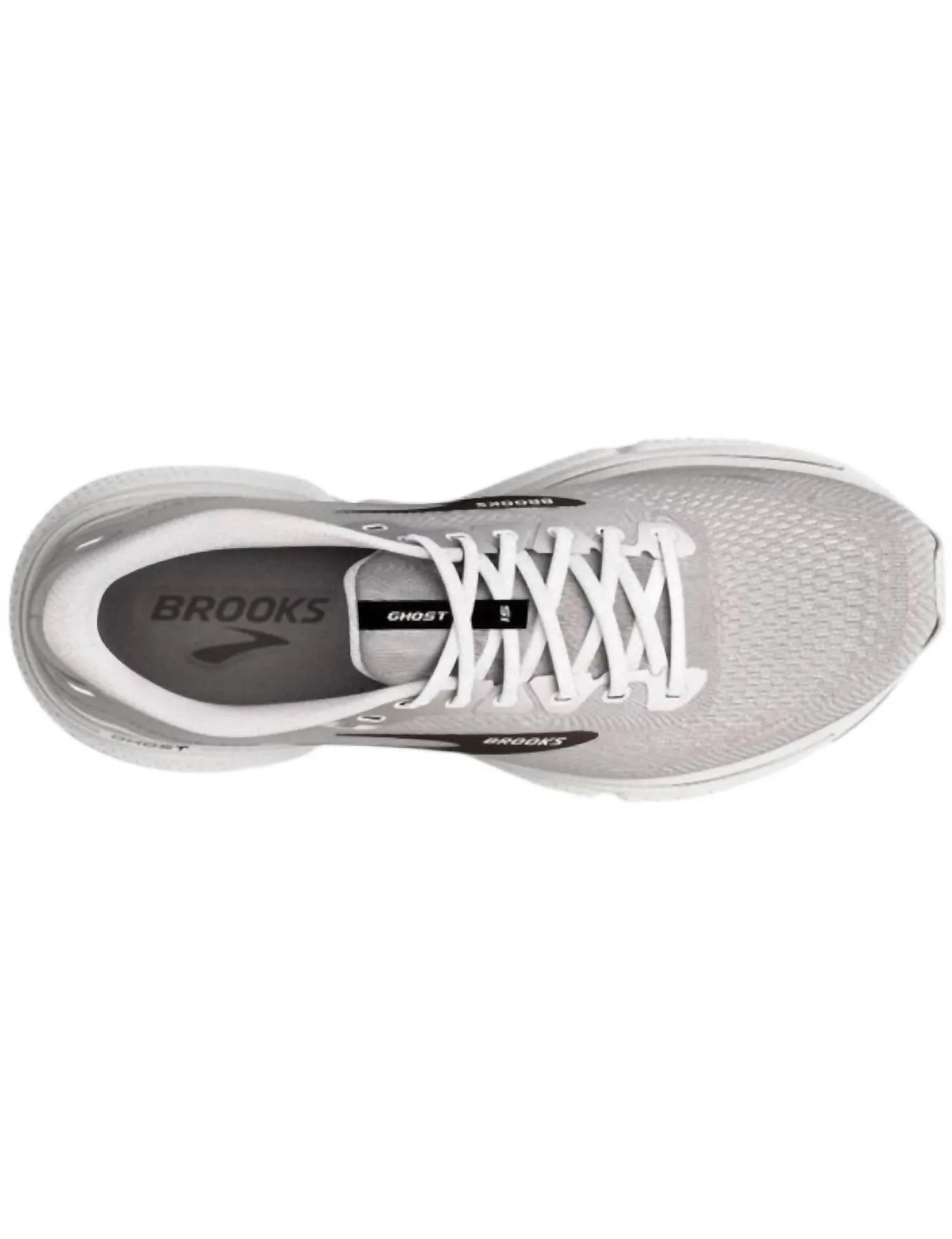 Men's Ghost 15 Sneaker In Alloy/oyster/black