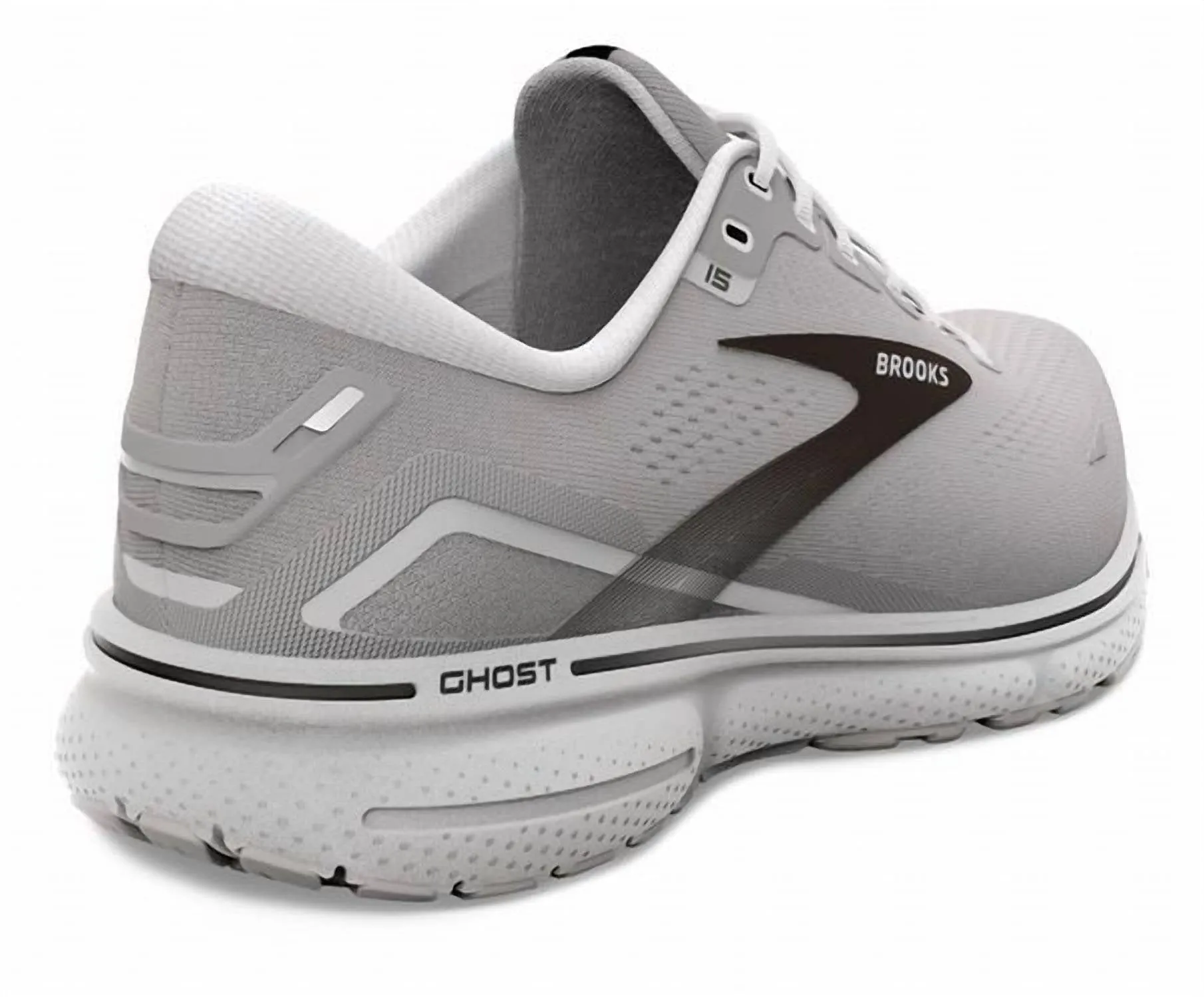 Men's Ghost 15 Sneaker In Alloy/oyster/black