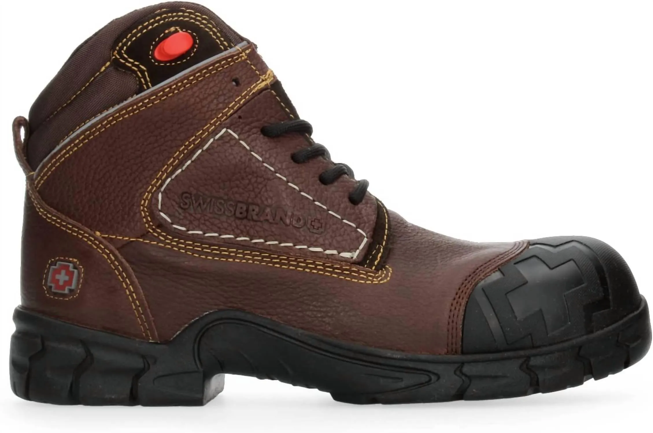 Men's Gladiator Work Boots In Brown
